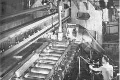 Shear Attached to Blooming Mill Cutting 6 Inch X 6 Inch Bloom [MA-1-23-1945]